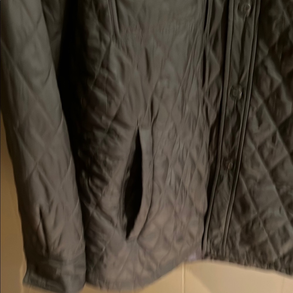Weatherproof Vintage Men’s Lightweight Quilted Jacket Sz XL Tall in Olive NEW - Picture 6 of 14